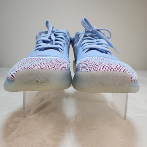 Adidas Marquee Boost Low Glow Blue Mens 14 Baby Blue Orange White Basketball - Picture 7 of 15